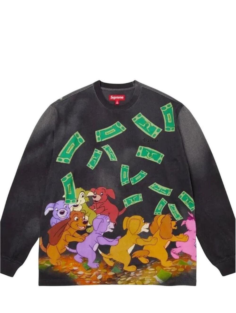 Brand New Long Sleeve Supreme Shirt - All dogs go to heaven
